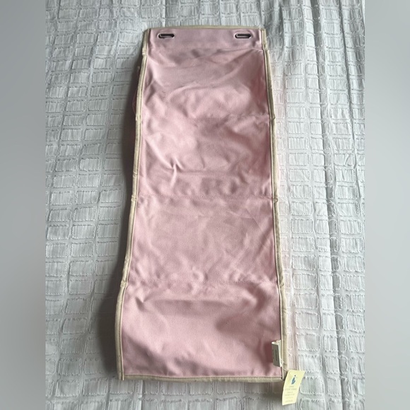 Pottery Barn Kids Canvas 4 Pocket Hanging Storage Pink NWT - Picture 2 of 7